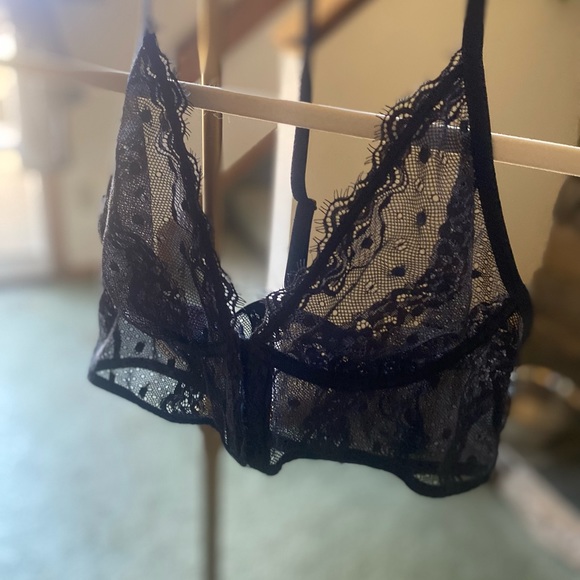 Free People Lace, Corset Style Bralette - Picture 2 of 7